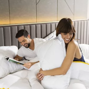 Antiallergén egyszemélyes paplan, párna szett