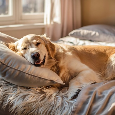 Egy ágyban a négylábú kedvenceddel